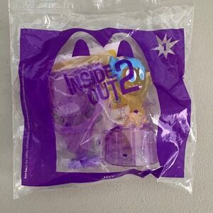 McDonalds 2024‎ Inside Out 2 Joy Happy Meal Toy 1 Disney Pixar New Sealed